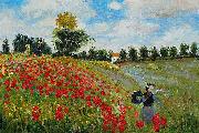 Claude Monet Poppy Field in Argenteuil oil